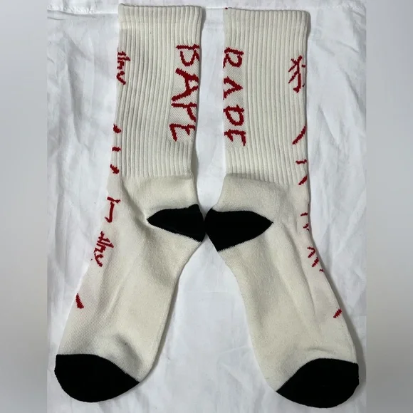Bathing Ape Socks Overseas Limited Edition - Picture 2 of 7